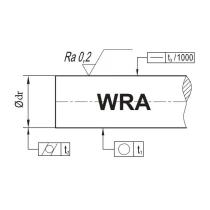 WRA16/h6 nerjaveče okroglo vodilo -2 | Tuli.si