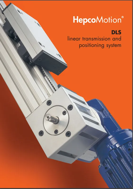 DLS V Guide-based Linear Actuator hepcomotion-naslovna